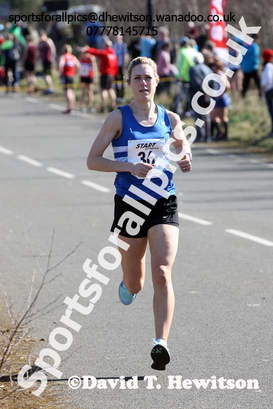 Senior womens Elswick Harriers Good Friday Road Relays. Photo: David T. Hewitson/Sports for All Pics